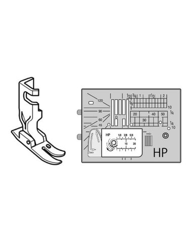 Janome Janome HP plate and HP foot