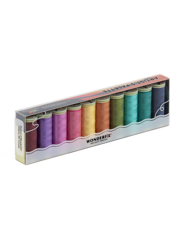 WonderFil DecoBob Ensemble fils Decobob assorti Veruschka Zarate 250m (10 Bobines)
