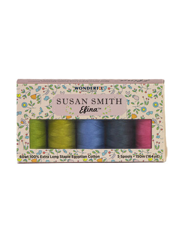 WonderFil Efina Efina petra prins thread pack 01 150m (5 spools)