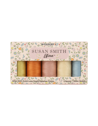 WonderFil Efina Efina petra prins thread pack 03 150m (5 spools)