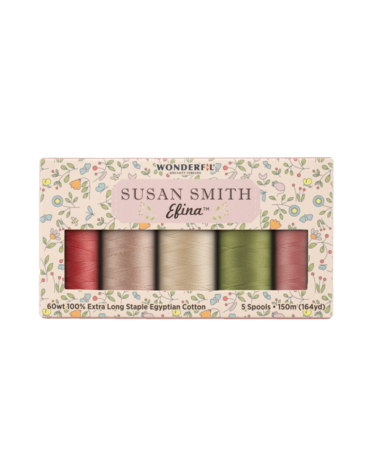 WonderFil Efina Efina petra prins thread pack 04 150m (5 spools)