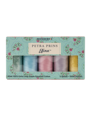 WonderFil Efina Efina petra prins thread pack 05 150m (5 spools)
