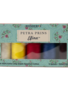 WonderFil Efina Ensemble fils Efina assortis Petra Prins 02 150m (5 Bobines)