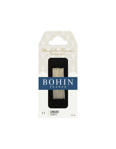 Bohin France Aiguilles Sharps N°11 (20 aiguilles)