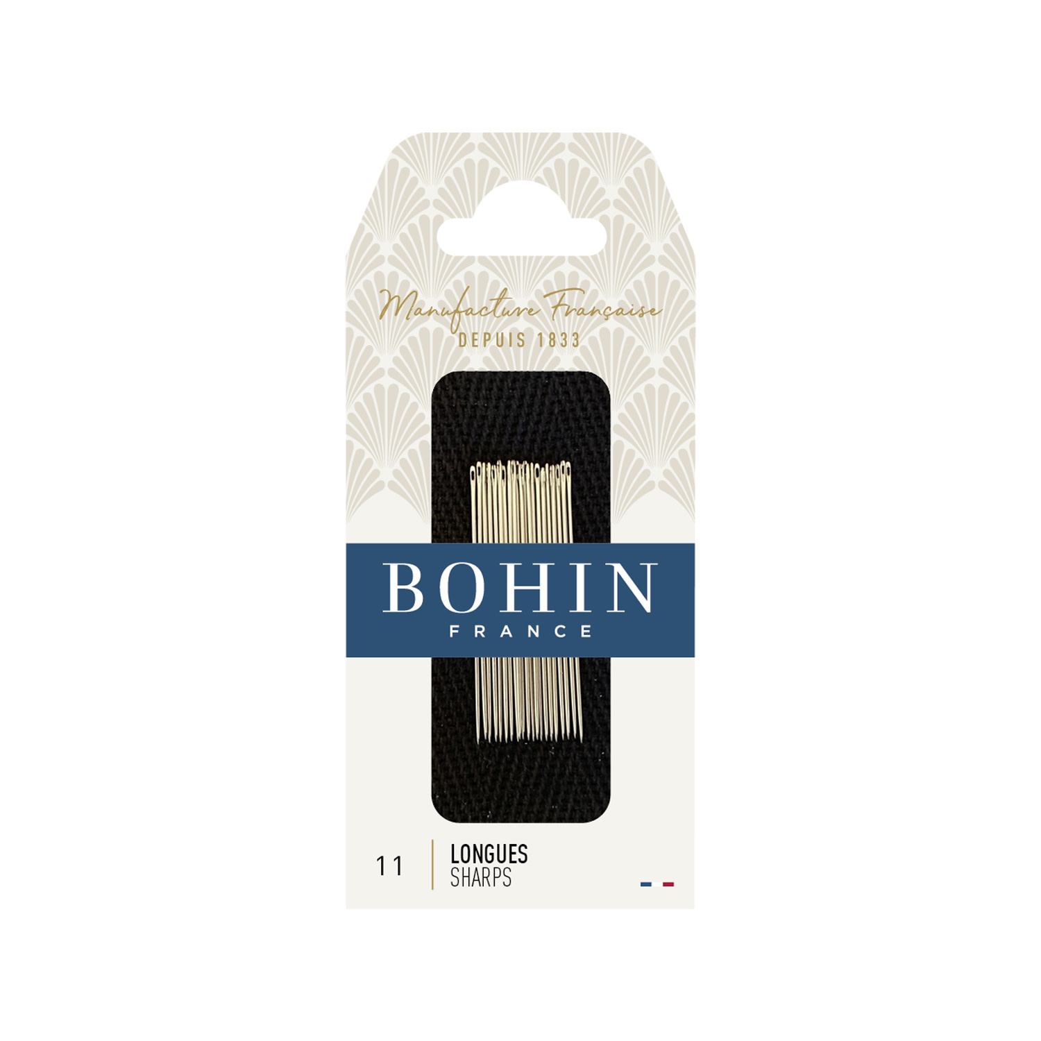 Bohin France Aiguilles Sharps N°11 (20 aiguilles)