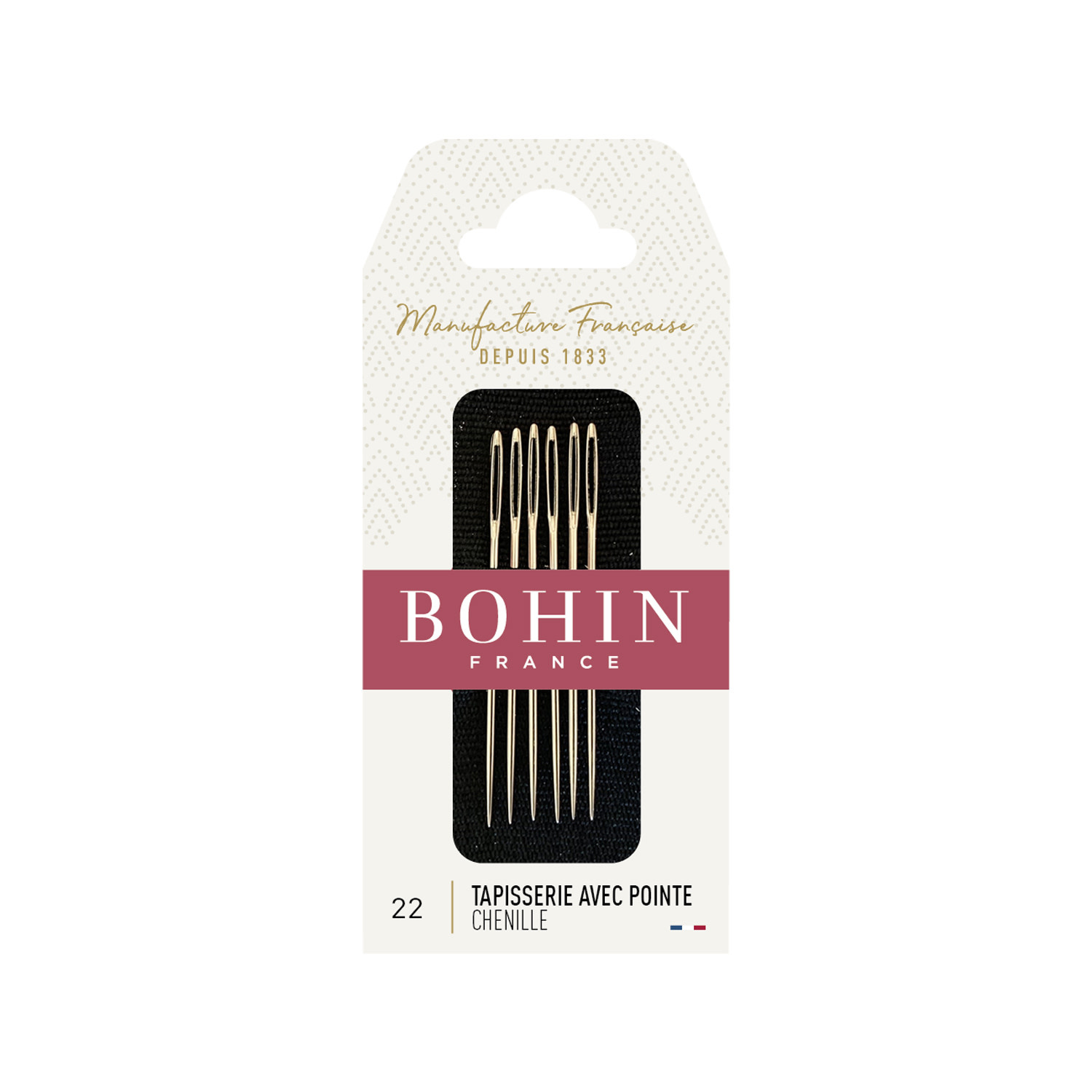 Bohin France Needle chenille n22 (6 needle)