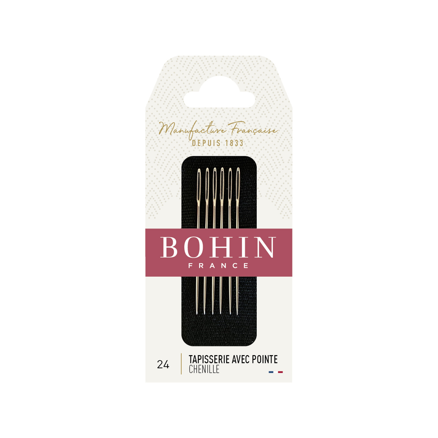 Bohin France Needle chenille n24 (6 needle)