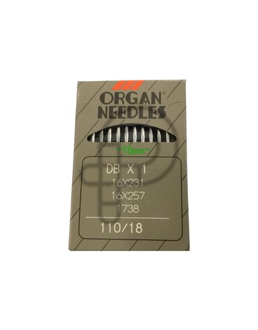 Organ Organ needle dbx1 pk 10 size18