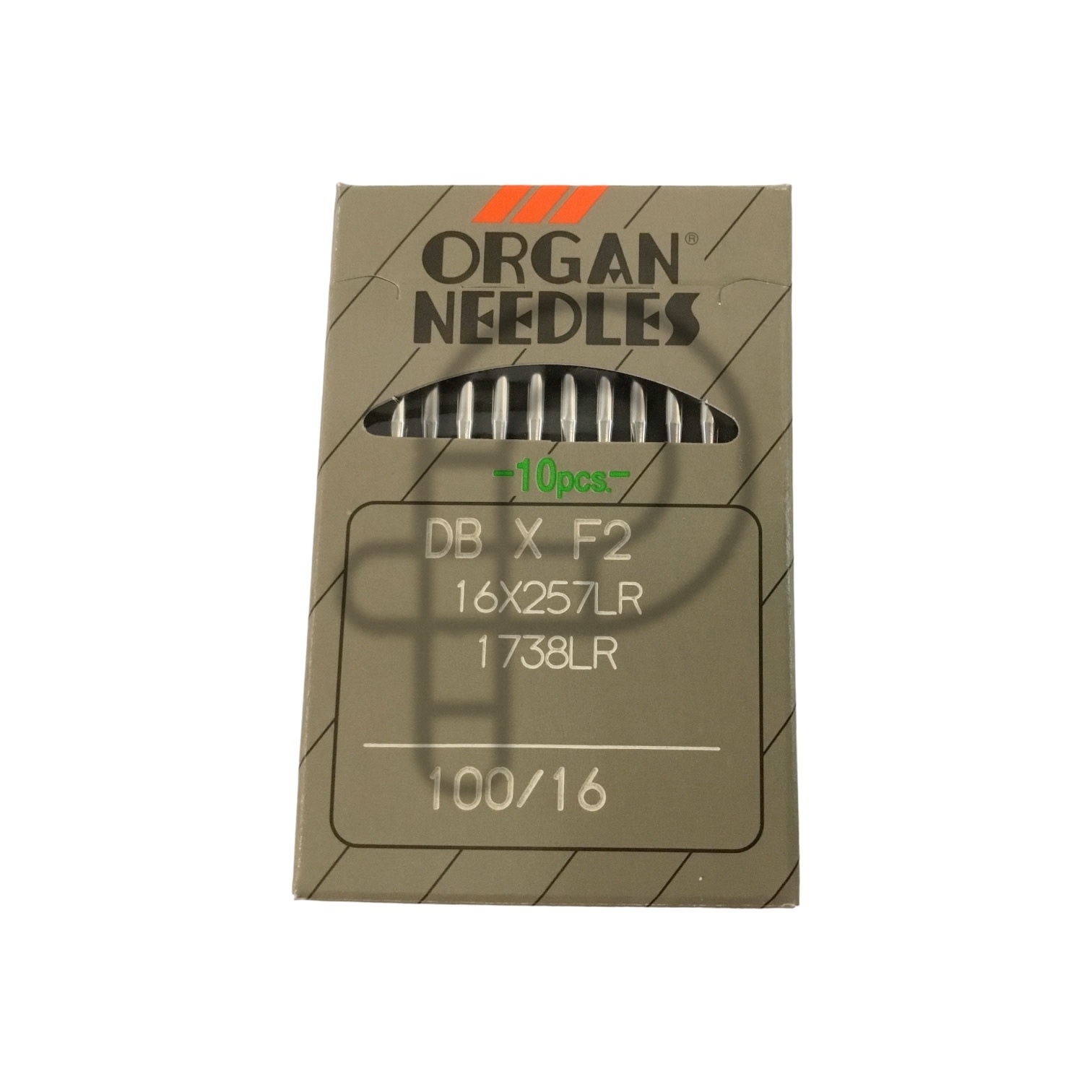 Organ Aiguille industrielle Organ DBXF2 Pqt 10 Gr16 Cuir