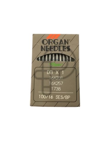 Organ Aiguille industrielle Organ DBX1 Pqt 10 Gr:16Bp