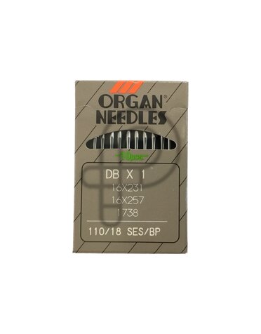 Organ Aiguille industrielle Organ DBX1 Pqt 10 Gr:18Bp