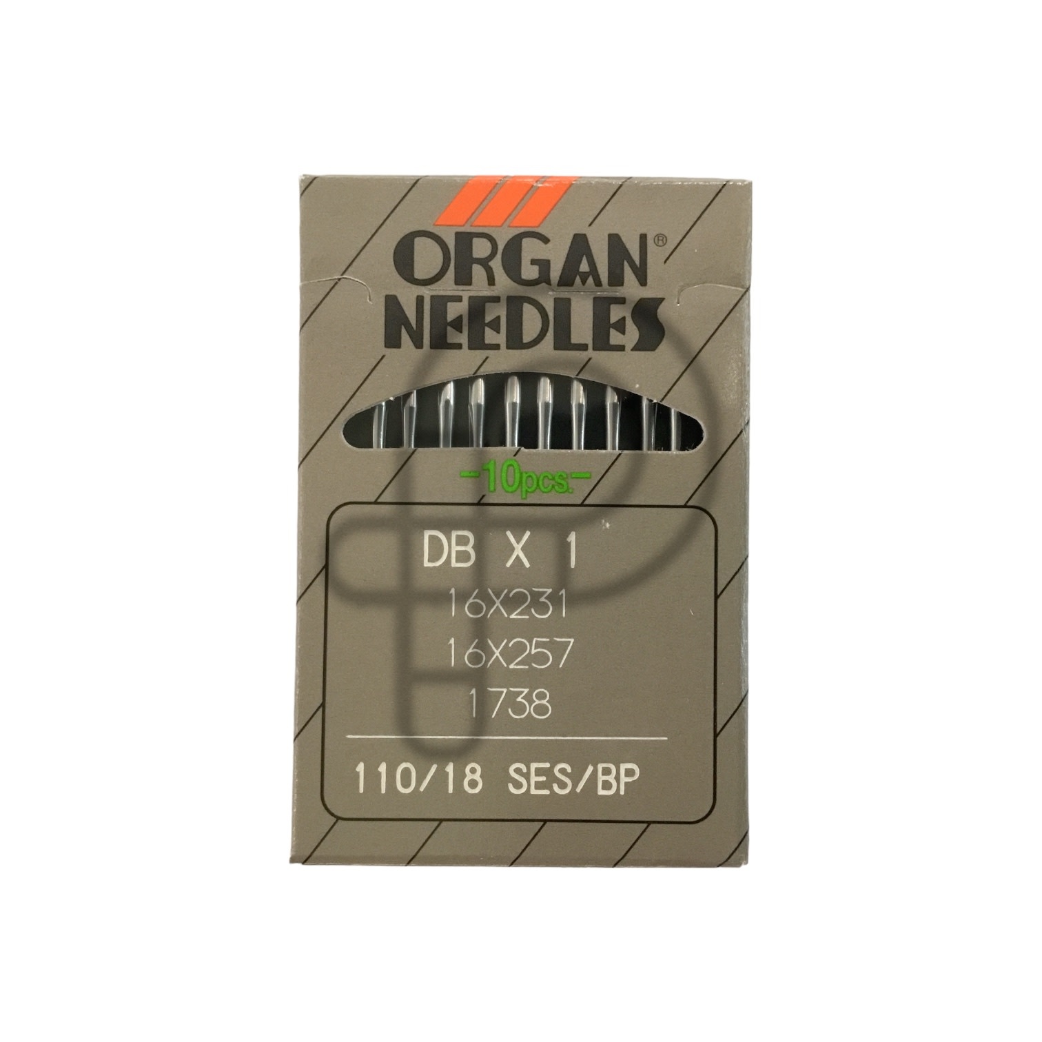 Organ Aiguille industrielle Organ DBX1 Pqt 10 Gr:18Bp
