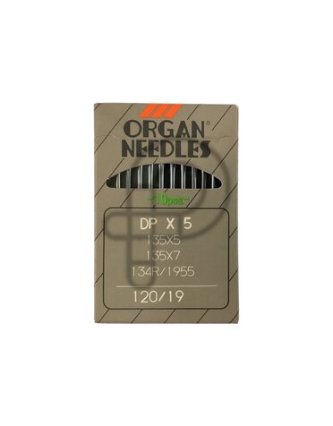 Organ Aiguille industrielle Organ DPX5 Pqt 10 Gr:19