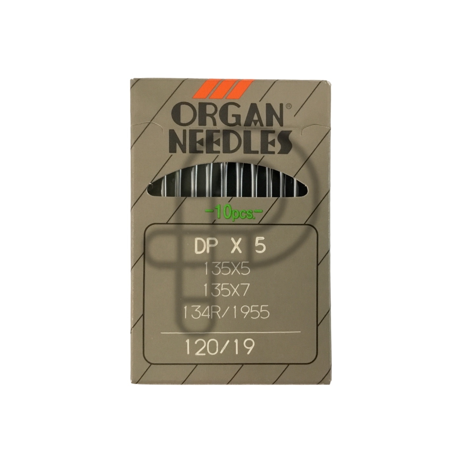 Organ Aiguille industrielle Organ DPX5 Pqt 10 Gr:19