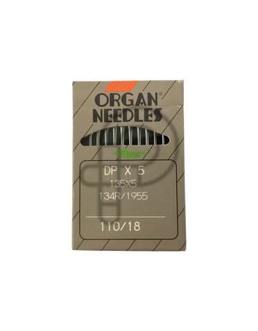 Organ Organ needle dpx5 pk 10 size 18