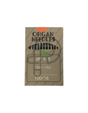 Organ Aiguille industrielle Organ DPX5 Pqt 10 Gr16