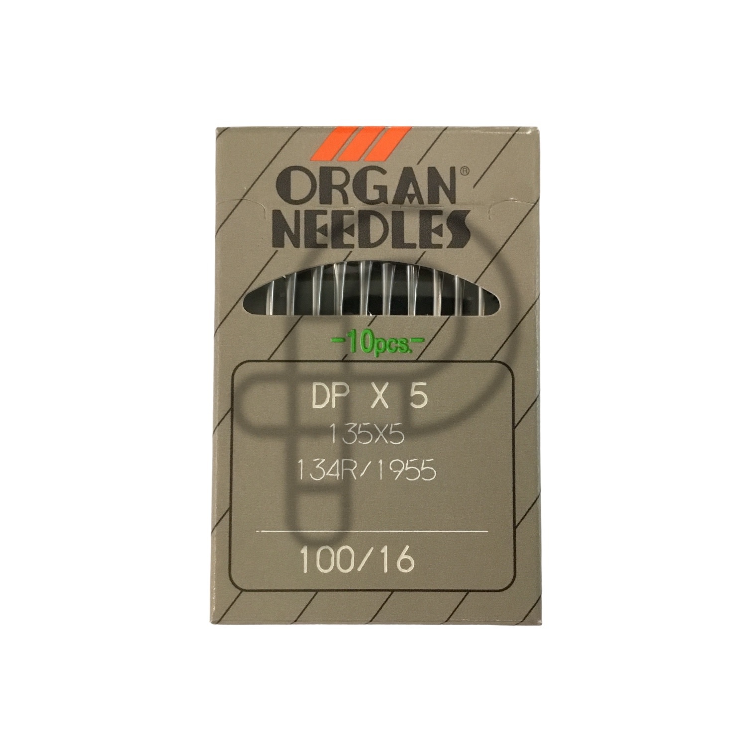 Organ Aiguille industrielle Organ DPX5 Pqt 10 Gr16