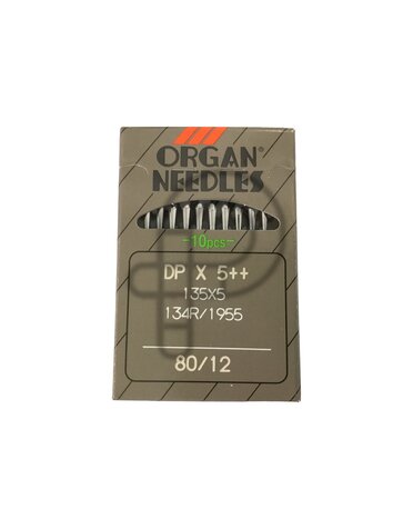 Organ Aiguille industrielle Organ DPX5 Pqt 10 Gr: 12