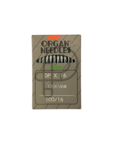 Organ Aiguilles industrielle Organ DPX16 Cuir Gr:100/16 Pqt 10