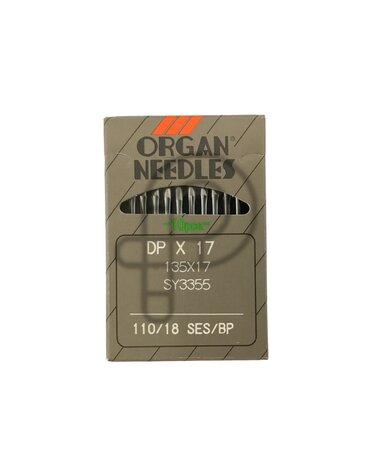 Organ Aiguilles industrielle Organ DPX17 Gr: 18 BP Pqt 10