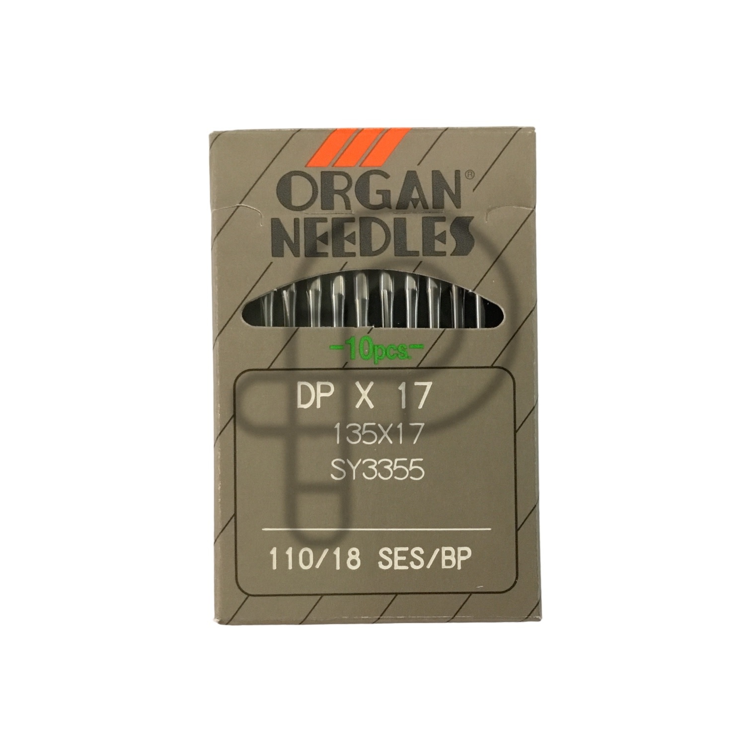 Organ Aiguilles industrielle Organ DPX17 Gr: 18 BP Pqt 10