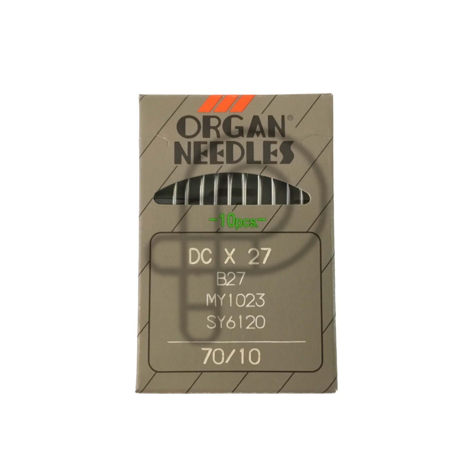 Organ Organ needle DCX27 pk 10 size10