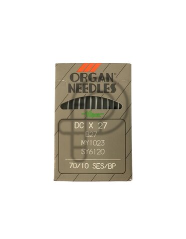Organ Aiguille industrielle Organ DCX27 Pqt 10 Gr:10
