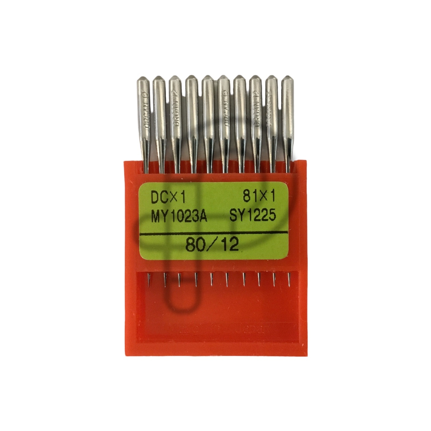 Organ Organ needle dcx1 80/12 industrial
