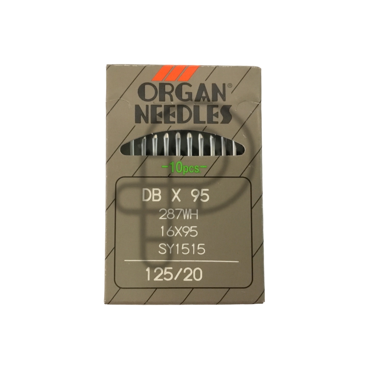Organ Aiguille industrielle Orga#1738 Pqt 10 Gr 20