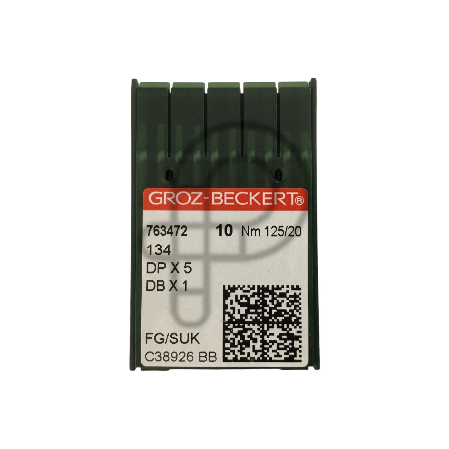 Groz - Beckert Aiguille Hq Groz Beckert - Deux paquets de 10 (20/125-R, Sharp)