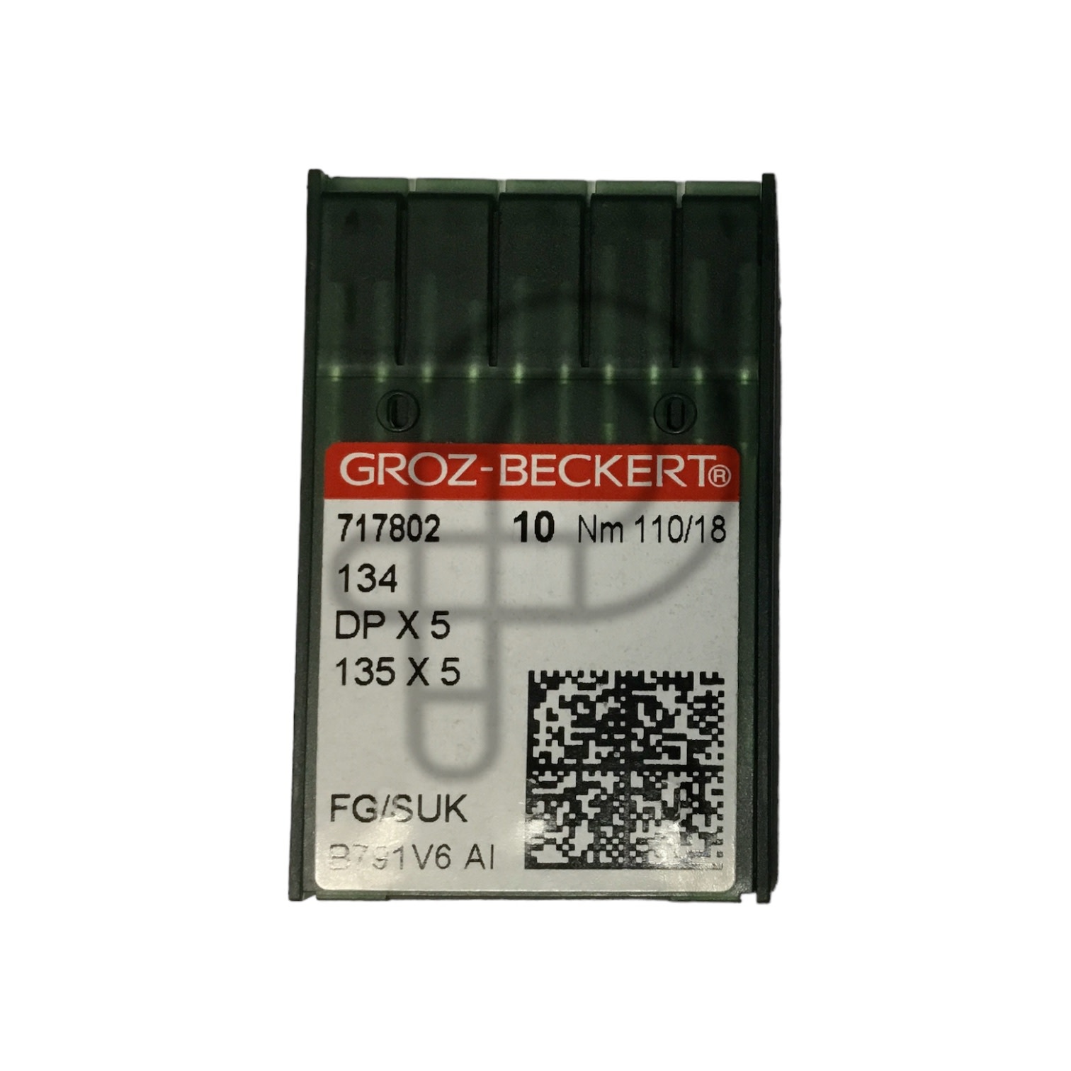 Groz - Beckert Aiguille Grozbeckert - 10 aiguilles dpx5 135x5 (18/110-FB, Ball Point) 717802