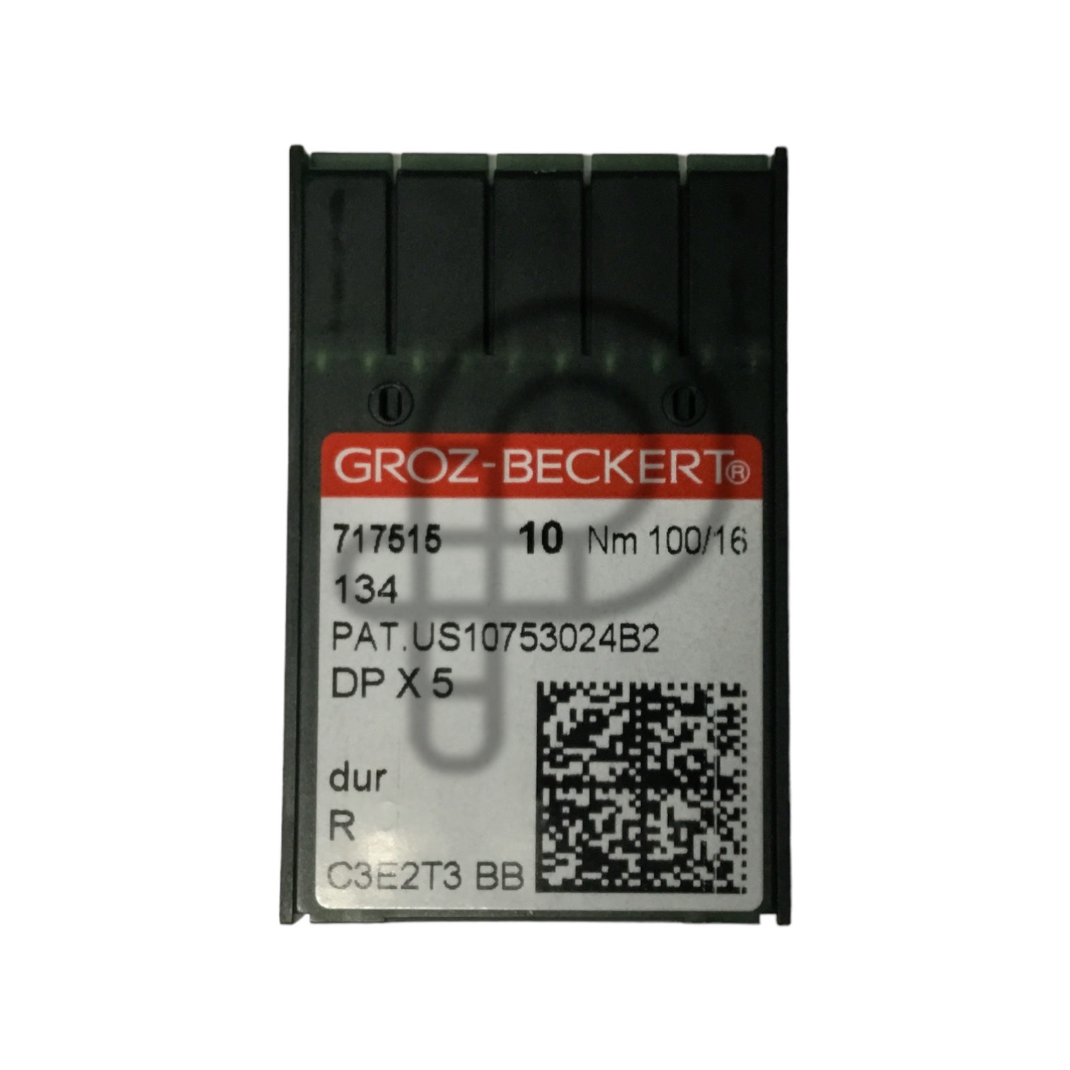 Groz - Beckert Aiguilles HQ Groz Beckert - Deux paquets de 10 DPX5 (16/100-R, Sharp)