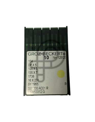 Groz - Beckert Aiguilles Groz Beckert DPx5 339.200 paquet de 10 GR 20 R, Sharp