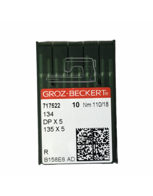 Groz - Beckert DISC Aiguilles Groz Beckert DPX5 GR 18 R paquet de 10 717522