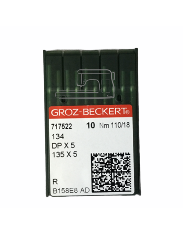 Groz - Beckert DISC Aiguilles Groz Beckert DPX5 GR 18 R paquet de 10 717522