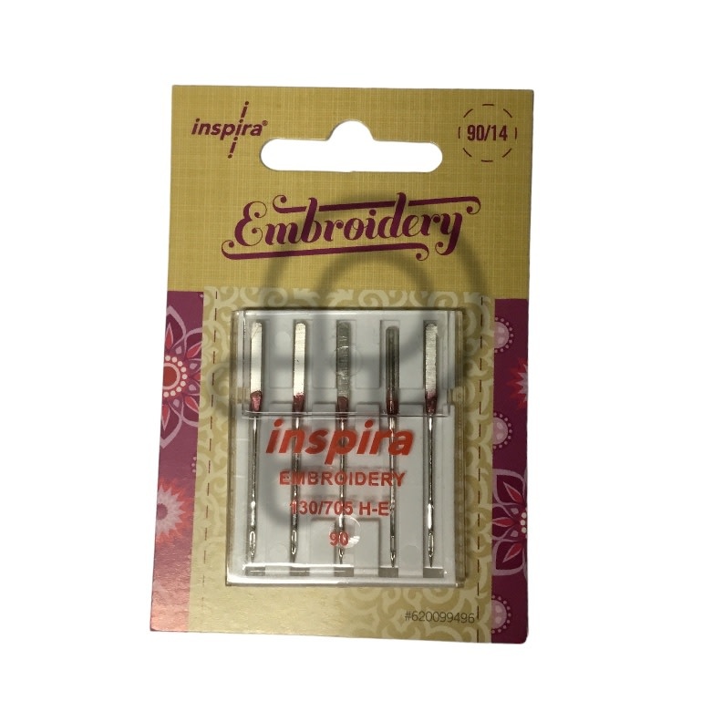 Inspira DISC Aiguille Inspira Embroidery 90/14 X 5
