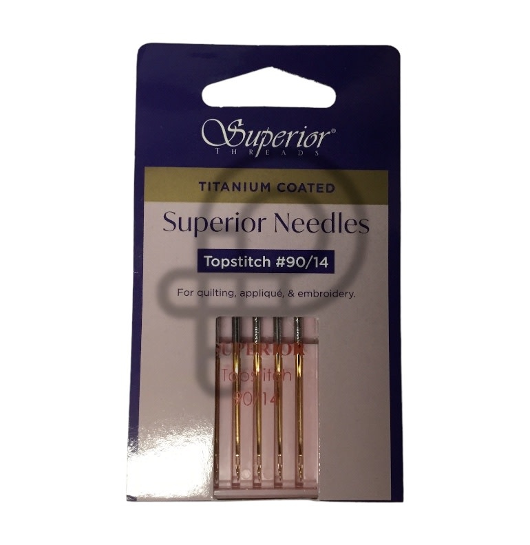 Superior Aiguilles Superior Titanium Topstich 90/14