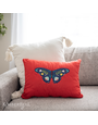 Kimberbell Housse de coussin matelassée à personnaliser, lin rouille