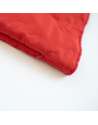 Kimberbell Housse de coussin matelassée à personnaliser, lin rouille