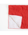Kimberbell Housse de coussin matelassée à personnaliser, lin rouille