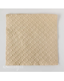 Kimberbell Housse de coussin matelassée à personnaliser, 18 x 18 po, lin sable