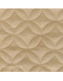 Kimberbell Housse de coussin matelassée à personnaliser, 18 x 18 po, lin sable