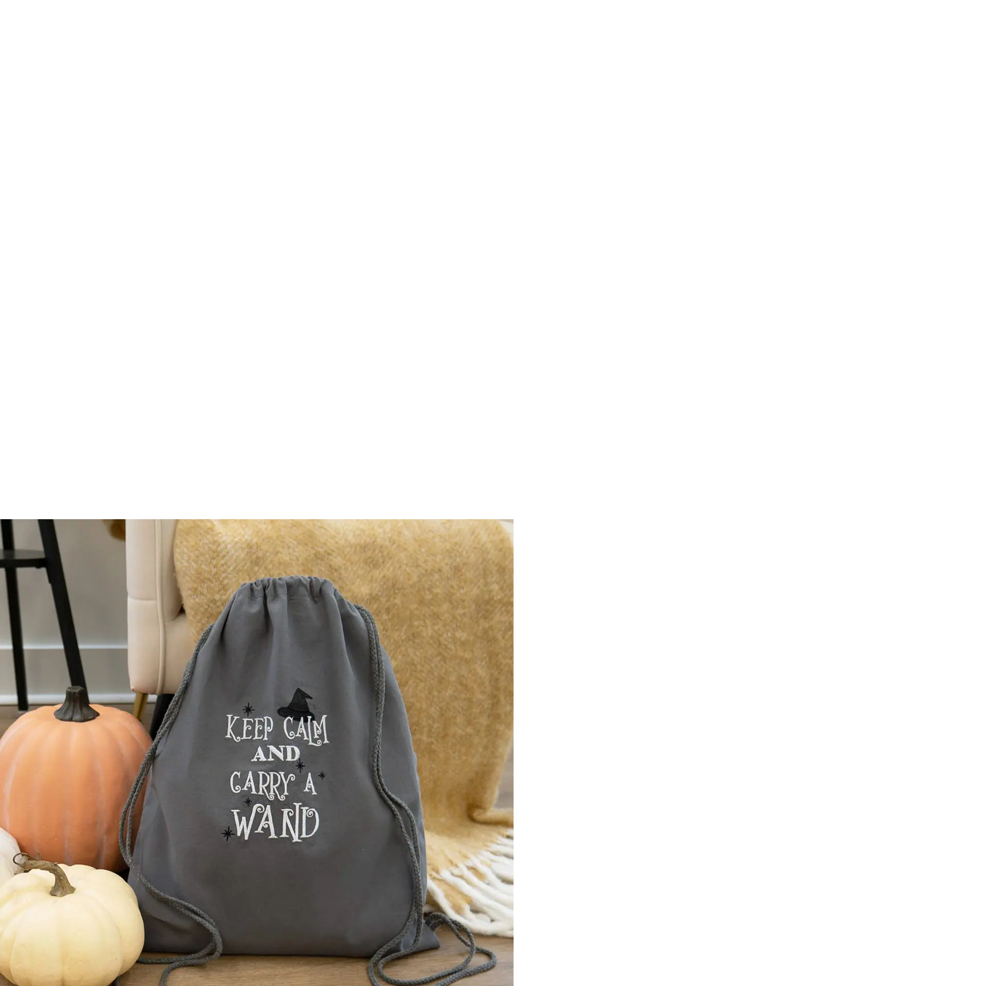 Kimberbell Canvas Cinch Backpack Blank