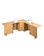 Sylvia Design Machine and serger cabinet model 1350
