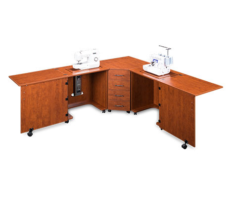Sylvia Design Meuble machine et surjeteuse modèle 1350