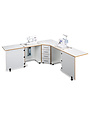 Sylvia Design Machine and serger cabinet model 1350