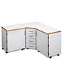 Sylvia Design Machine and serger cabinet model 1350