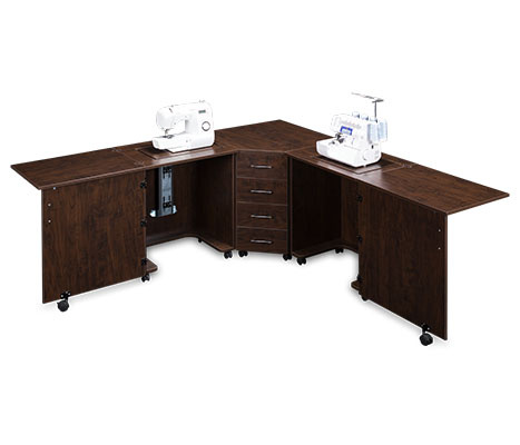 Sylvia Design Meuble machine et surjeteuse modèle 1350