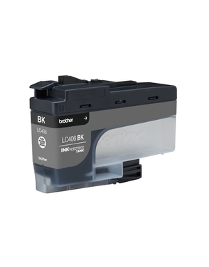 Brother Brother Genuine LC406BKS INKvestment Tank Standard-Yield Black Ink Cartridge