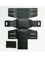 Kimberbell Rangement pliable à personnaliser, cuir, noir